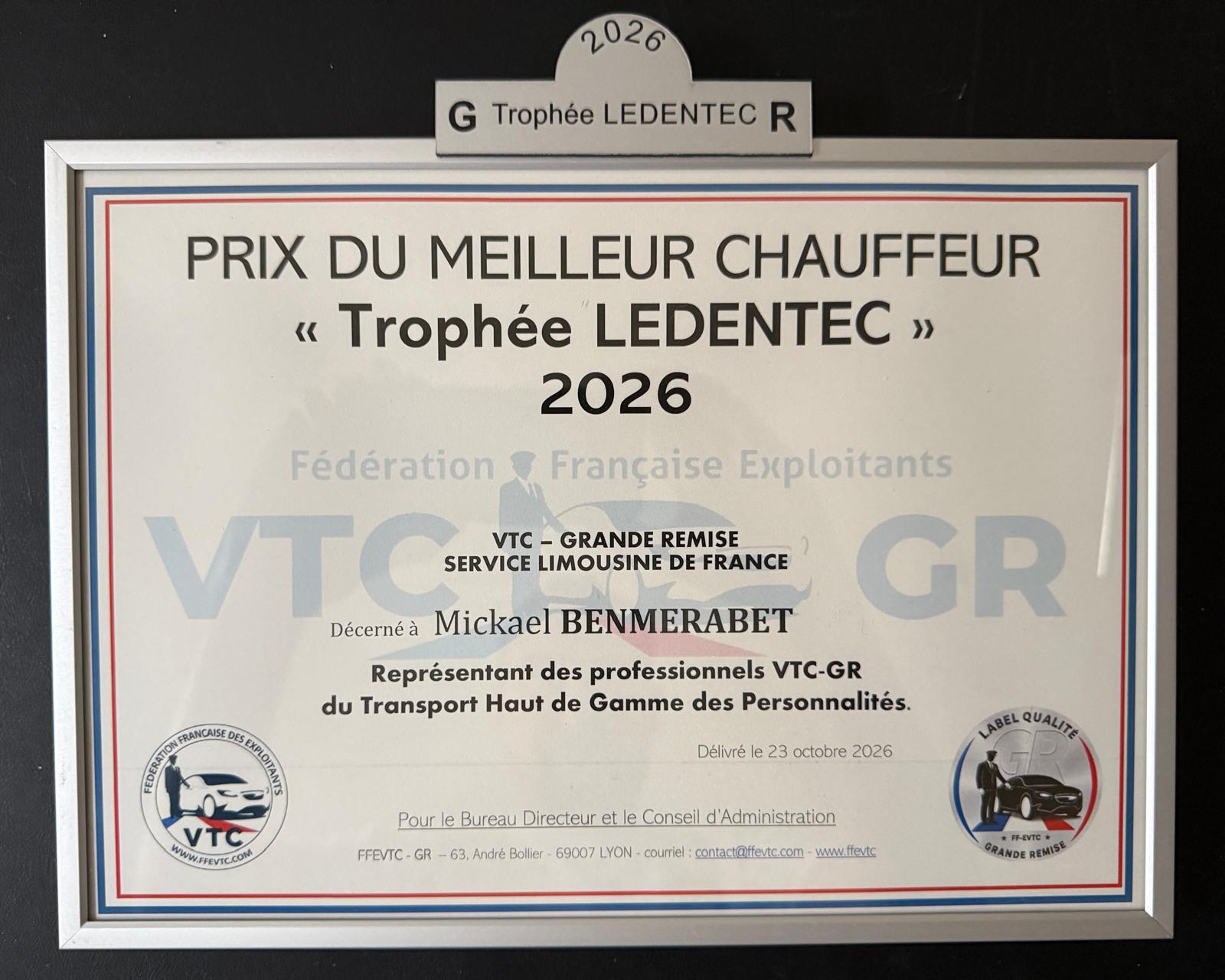 Trophee ledentec 2026